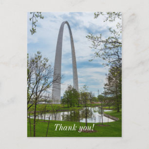 Arch From The Park Postcard