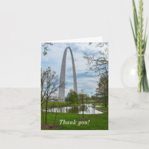 Arch From The Park Thank You Card