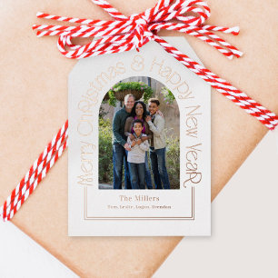 Arch Greeting REAL FOIL Christmas Holiday Card