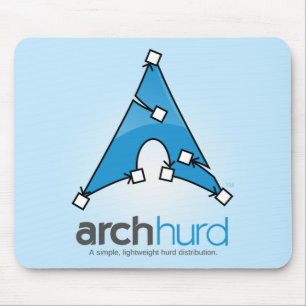 Arch Hurd Logo Mousemat