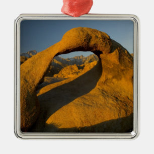 Arch in Alabama Hills Eastern Sierras near Lone Metal Tree Decoration