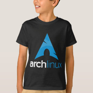 Arch Linux with tagline and Logo Open Source Os t T-Shirt