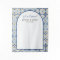 Arch Mediterranean Tile Engagement Photo Backdrop
