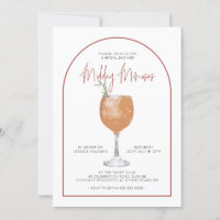Arch Minimalist Midday Mimosas Bridal Shower