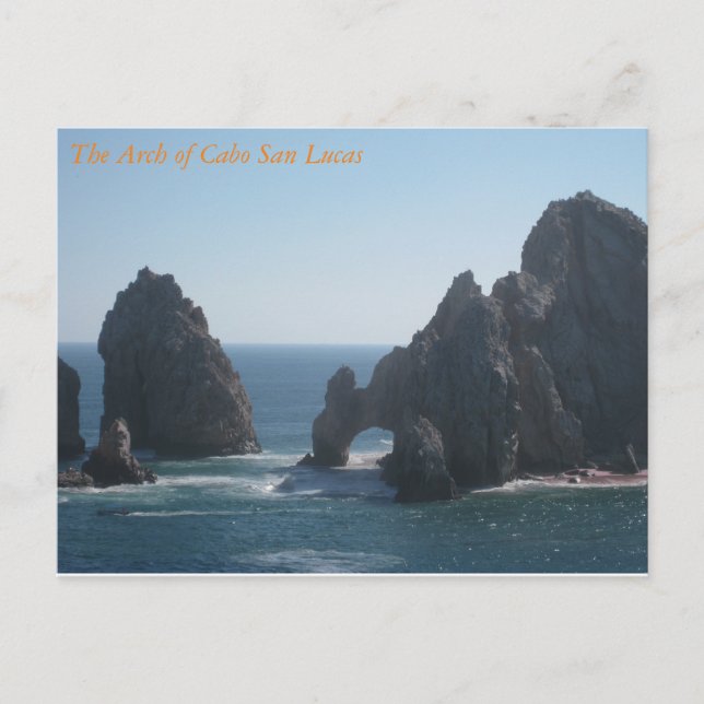 Arch of Cabo San Lucas Postcard (Front)