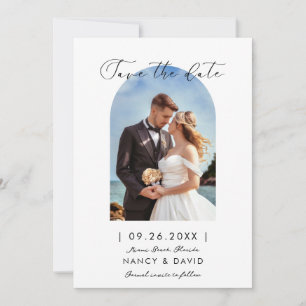 Arch Photo Beach Wedding  Save The Date