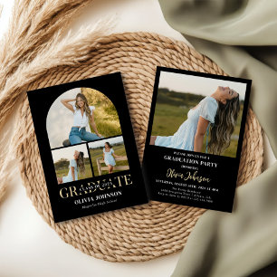 Arch Photo Graduation Party Invitation