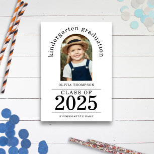 Arch Photo Kindergarten Graduate 2025 Announcement