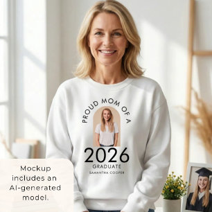 Arch Photo Proud Mum of 2026 Graduate Sweatshirt