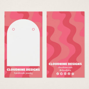 Arch Retro Waves Earring Necklace Jewellery Displa