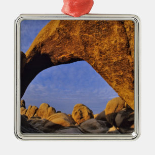 Arch Rock at Joshua Tree National Park in Metal Tree Decoration