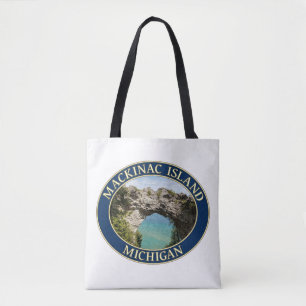 Arch Rock on Mackinac Island, Michigan Tote Bag