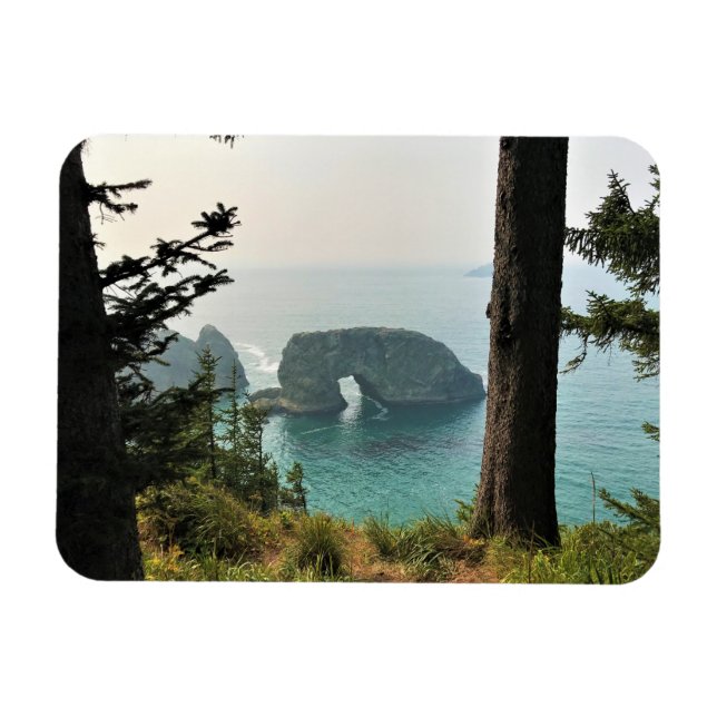 Arch Rock, Samuel H. Boardman, Oregon Coast Magnet (Horizontal)