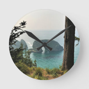 Arch Rock, Samuel H. Boardman, Oregon Coast Round Clock