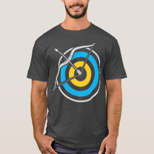 Arch Sport Archer Archery Arrow And Bow  (17) T-Shirt