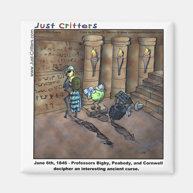 Archaeologists Magnet (Front)