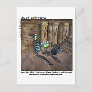 Archaeologists Postcard