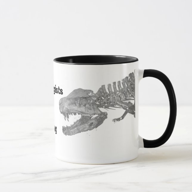 Archaeologists will date anything mug (Right)