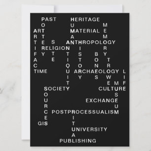 Archaeology and Anthropology Crossword Puzzle