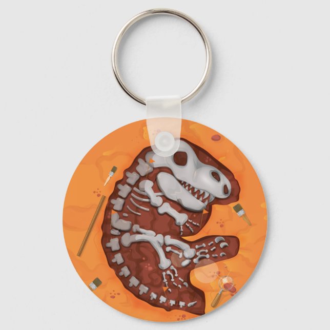 Archaeology Dig Key Ring (Front)