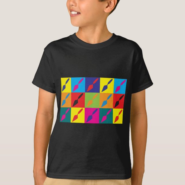 Archaeology Pop Art T-Shirt (Front)