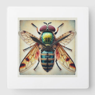 Archaeophlebia Dorsal View 260824IREF245 - Waterco Square Wall Clock