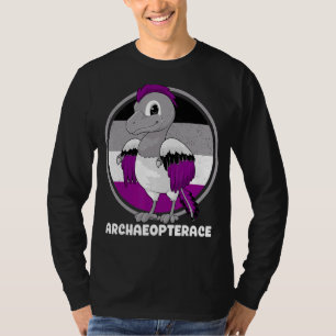 Archaeopterace Asexual Archaeopteryx Lgbtq Gay Pri T-Shirt