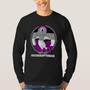 Archaeopterace Asexual Archaeopteryx Lgbtq Gay Pri T-Shirt