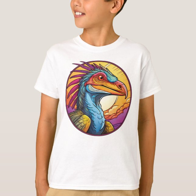 Archaeopteryx - Classic Dinosaur Tee T-Shirt (Front)