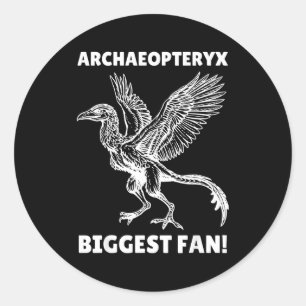 Archaeopteryx  classic round sticker