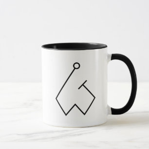 Archangel Chamuel Symbol Sacred Geometry Mug