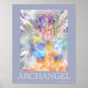 Archangel Digital Art Fantasy Print