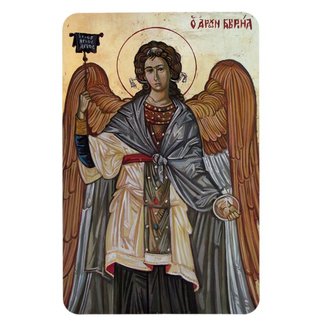Archangel Gabriel Magnet (Vertical)