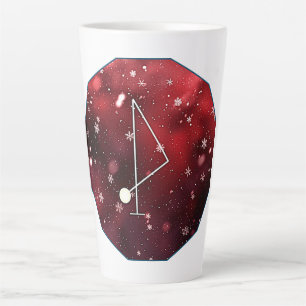 Archangel Jophiel Sigil Digital Art Latte Mug