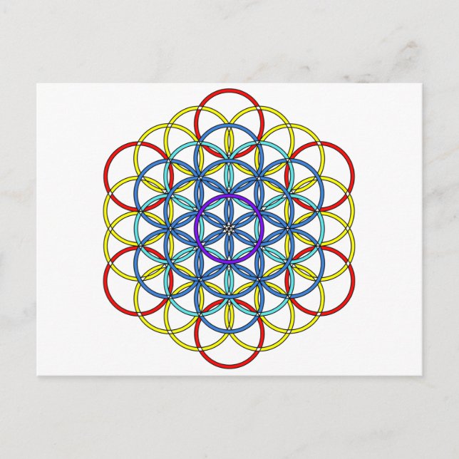 Archangel Metatron Delight Postcard (Front)