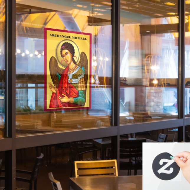 Archangel Michael (Restaurant Window)