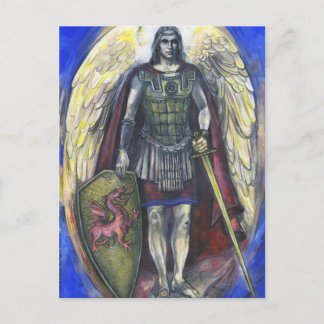 Archangel Michael, 3 - Postcard