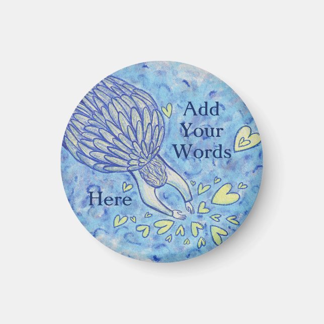 Archangel Michael Art Custom Fridge Magnets (Front)