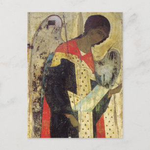 Archangel Michael by Andrei Rublev Postcard
