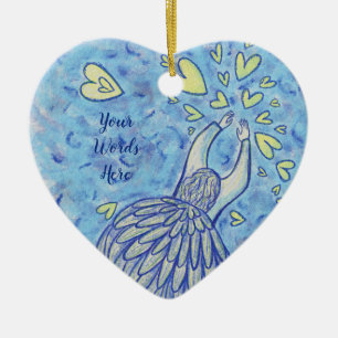 Archangel Michael Custom Holiday Gift Ornaments