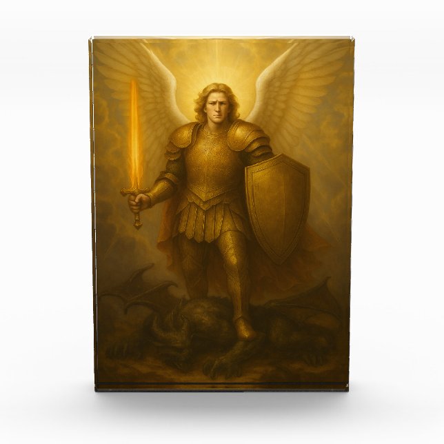 Archangel Michael – Divine Protector of Light Photo Block (Front)