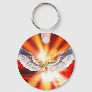 Archangel Michael Key Ring