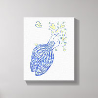 Archangel Michael Painting Wrapped Canvas Art