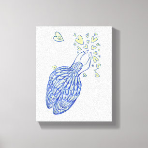 Archangel Michael Painting Wrapped Canvas Art