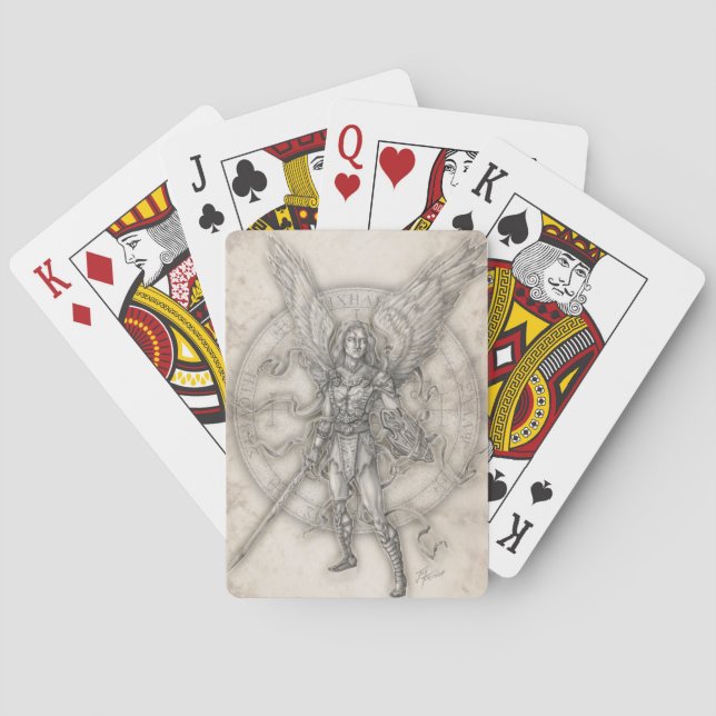 Archangel Michael Playing Cards (Back)