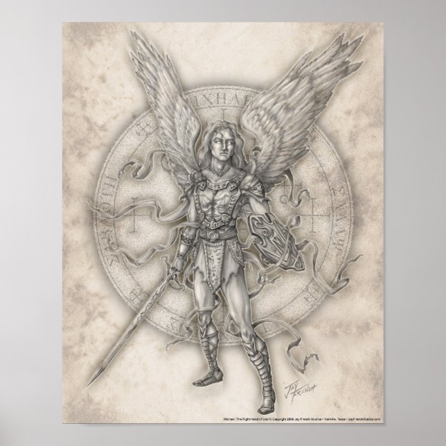 Archangel Michael Print (Front)