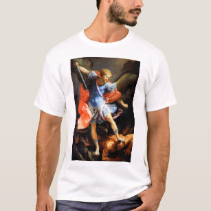 Archangel Michael tramples Satan, Guido Reni T-Shirt