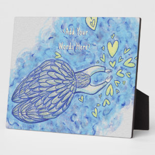 Archangel Michael's Support and Love Art Plaque