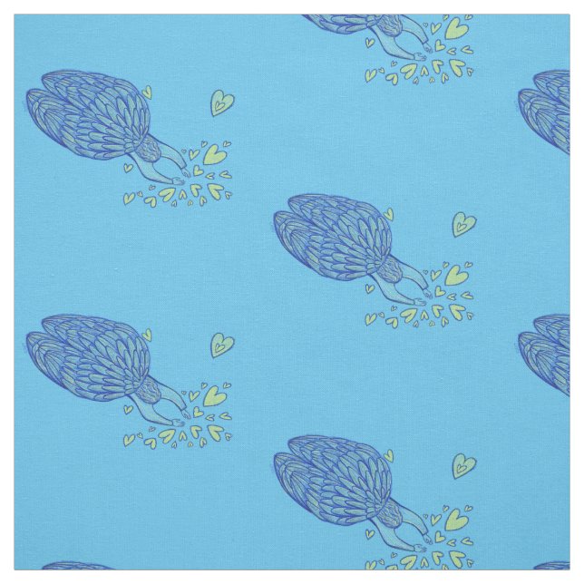 Archangel Michael's Support Art Fabric Material (Swatch)