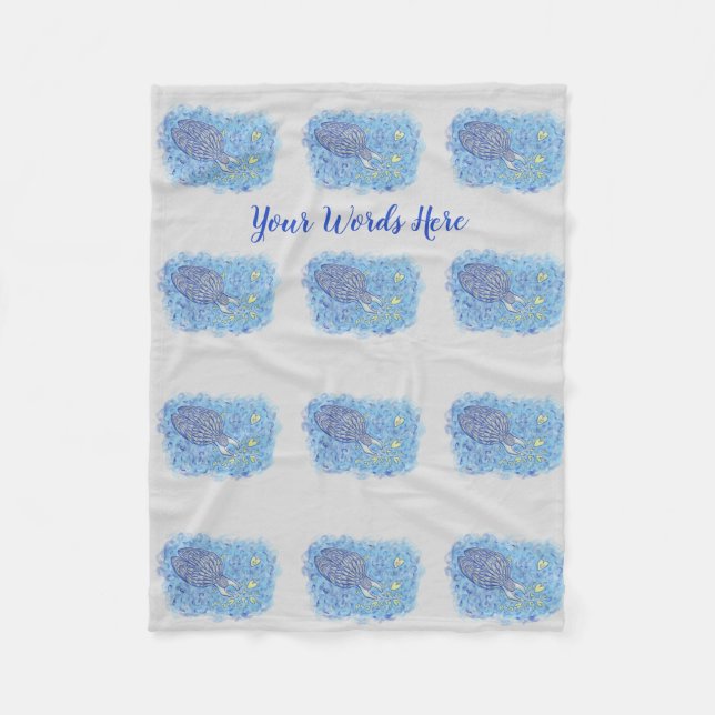 Archangel Michael's Support Custom Fleece Blankets (Front)